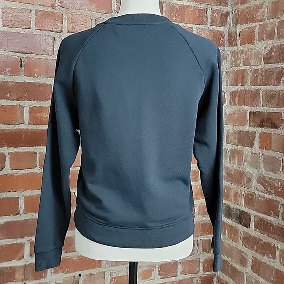 Maison Kitsune Women's Black Kool Fox Pullover Sweatshirt Small | FLAW - Picture 6 of 12